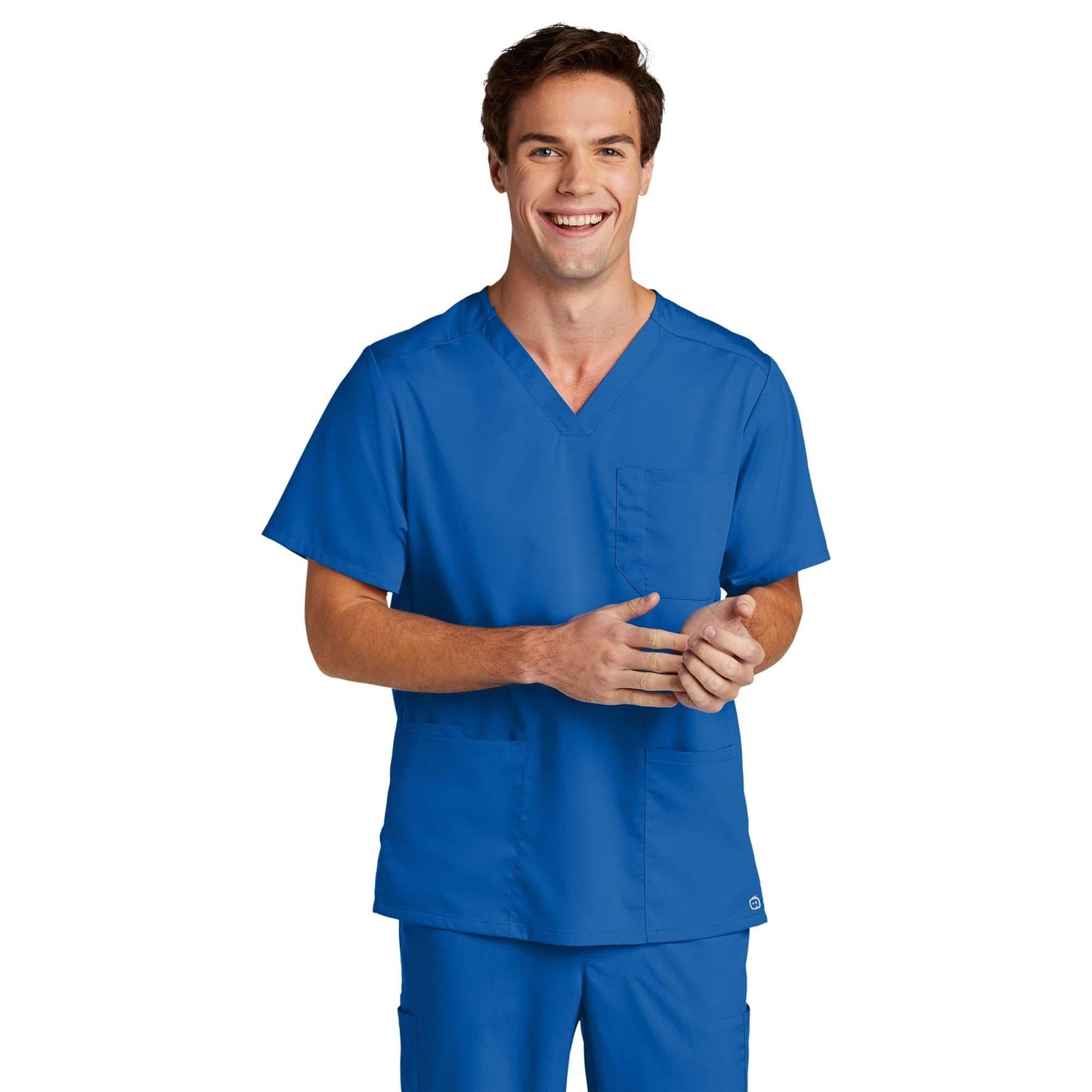 Black Scrub Tops - WonderWink - Modern Fit Design