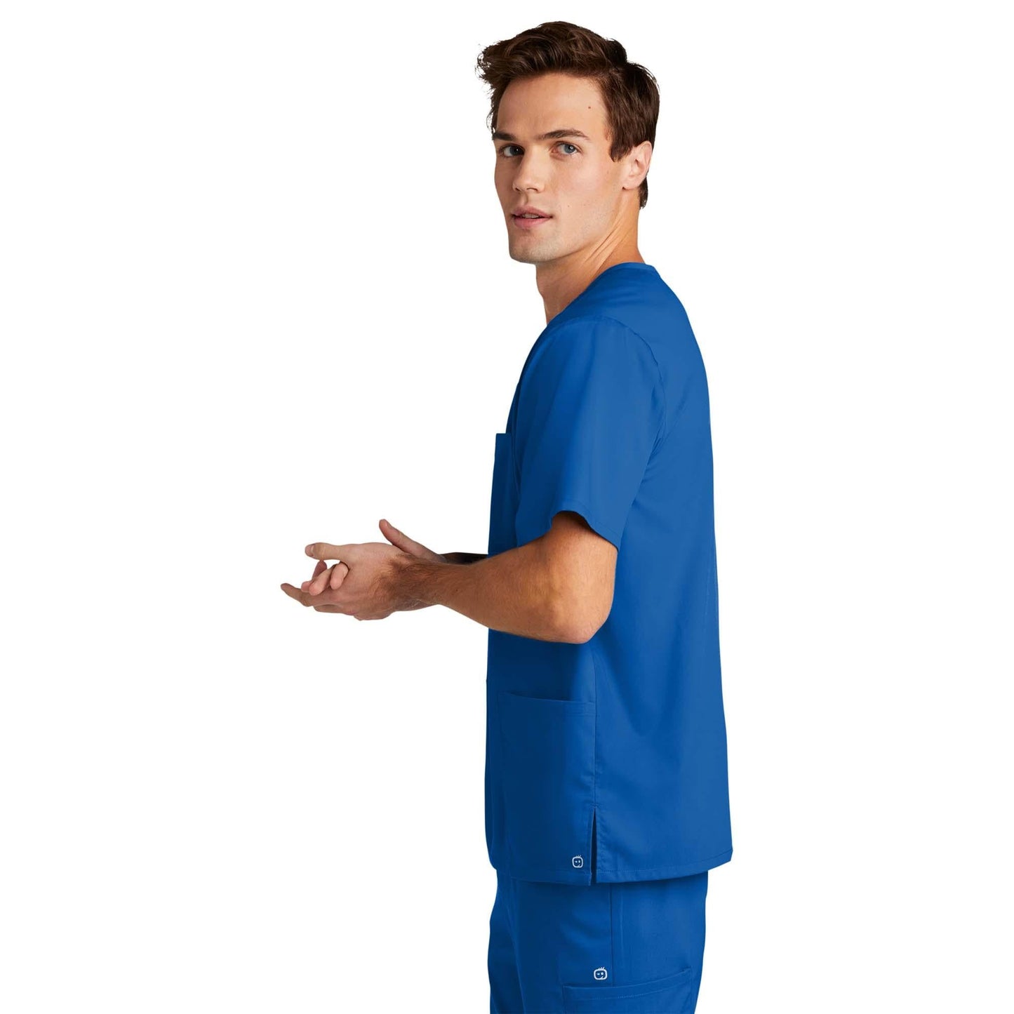 Black Scrub Tops - WonderWink - Modern Fit Design
