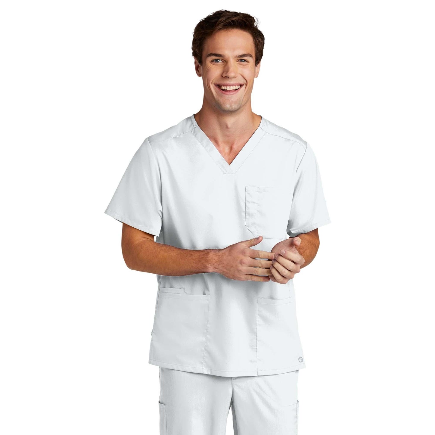 Black Scrub Tops - WonderWink - Modern Fit Design