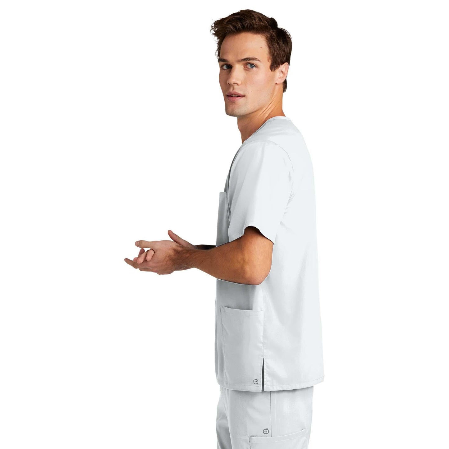Black Scrub Tops - WonderWink - Modern Fit Design