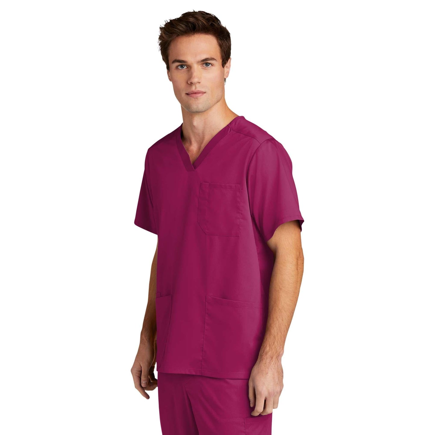 Black Scrub Tops - WonderWink - Modern Fit Design