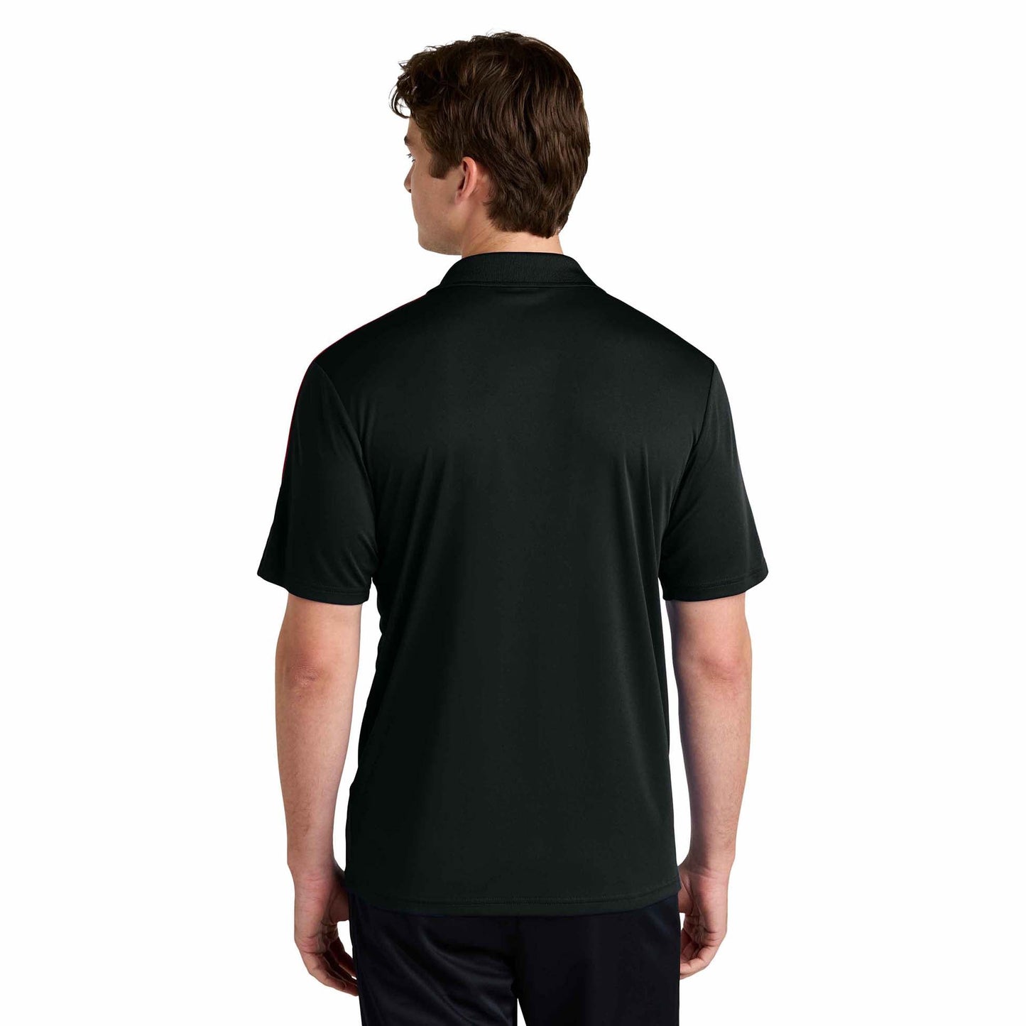 Black/Gold Polo Shirts - Sport-Tek - Stylish Moisture-Wicking