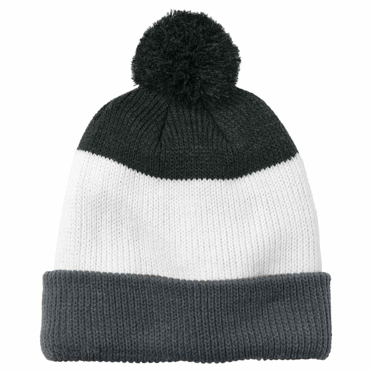 Deep Black/Gusty Grey/Storm Grey Beanies - Port Authority - Cozy