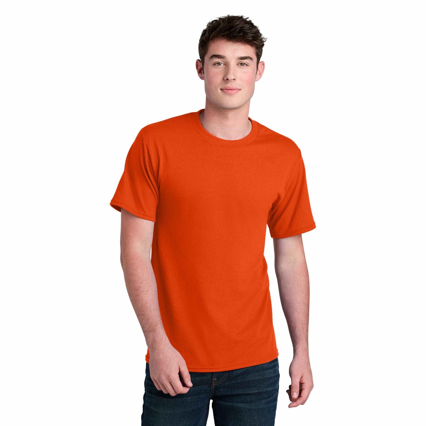 Aquatic Blue T-Shirts - Port & Company - Eco Friendly Cotton