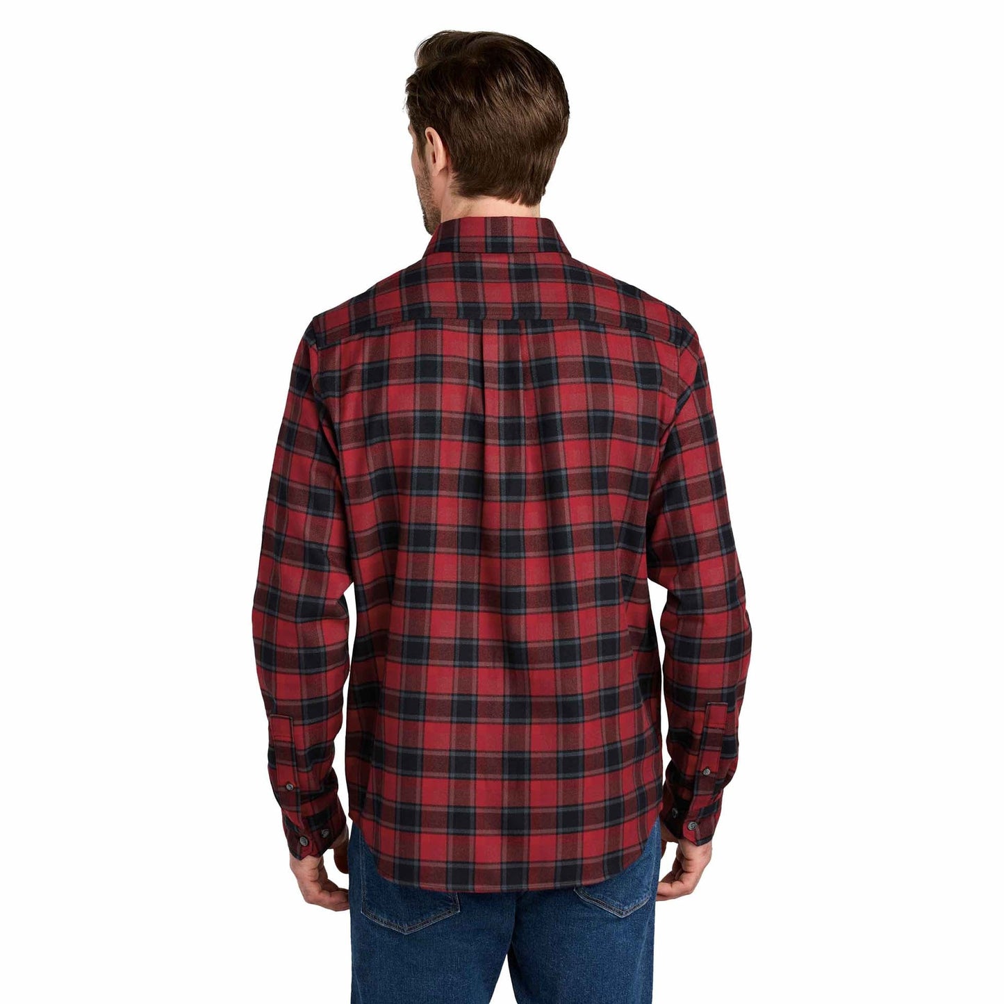 Deep Black Mini Buffalo Shirt - Eddie Bauer - Soft Flannel