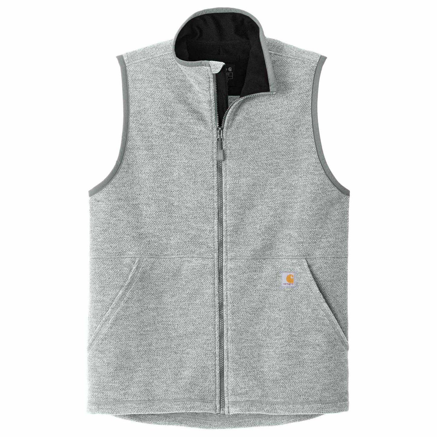 Black Textured Vests - Carhartt - Fleece Material