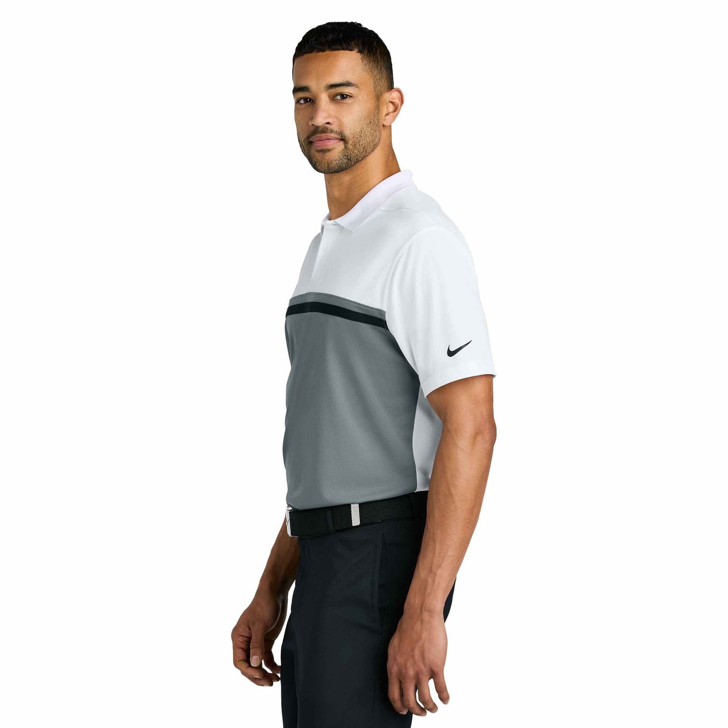 Black Polo Shirt - Nike - Dri-FIT Fabric