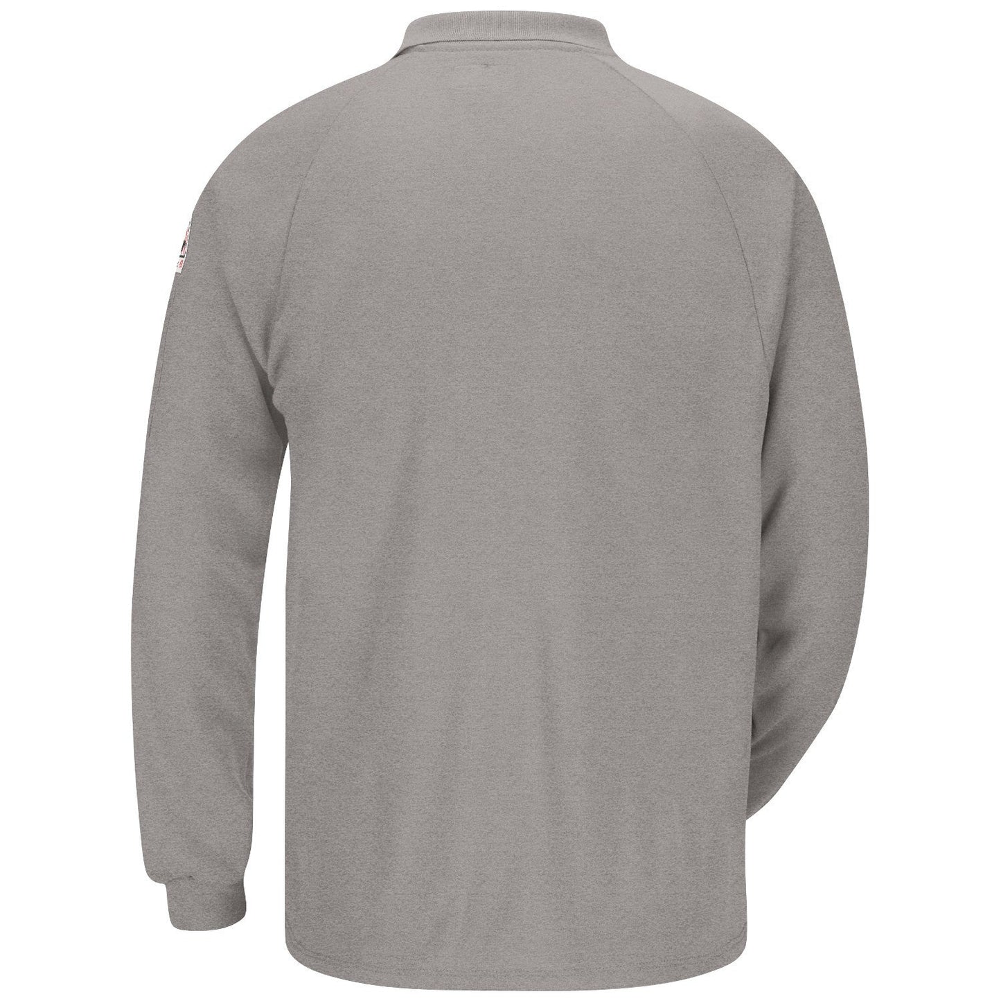 Grey Lightweight Polo - Bulwark FR - Moisture Wicking