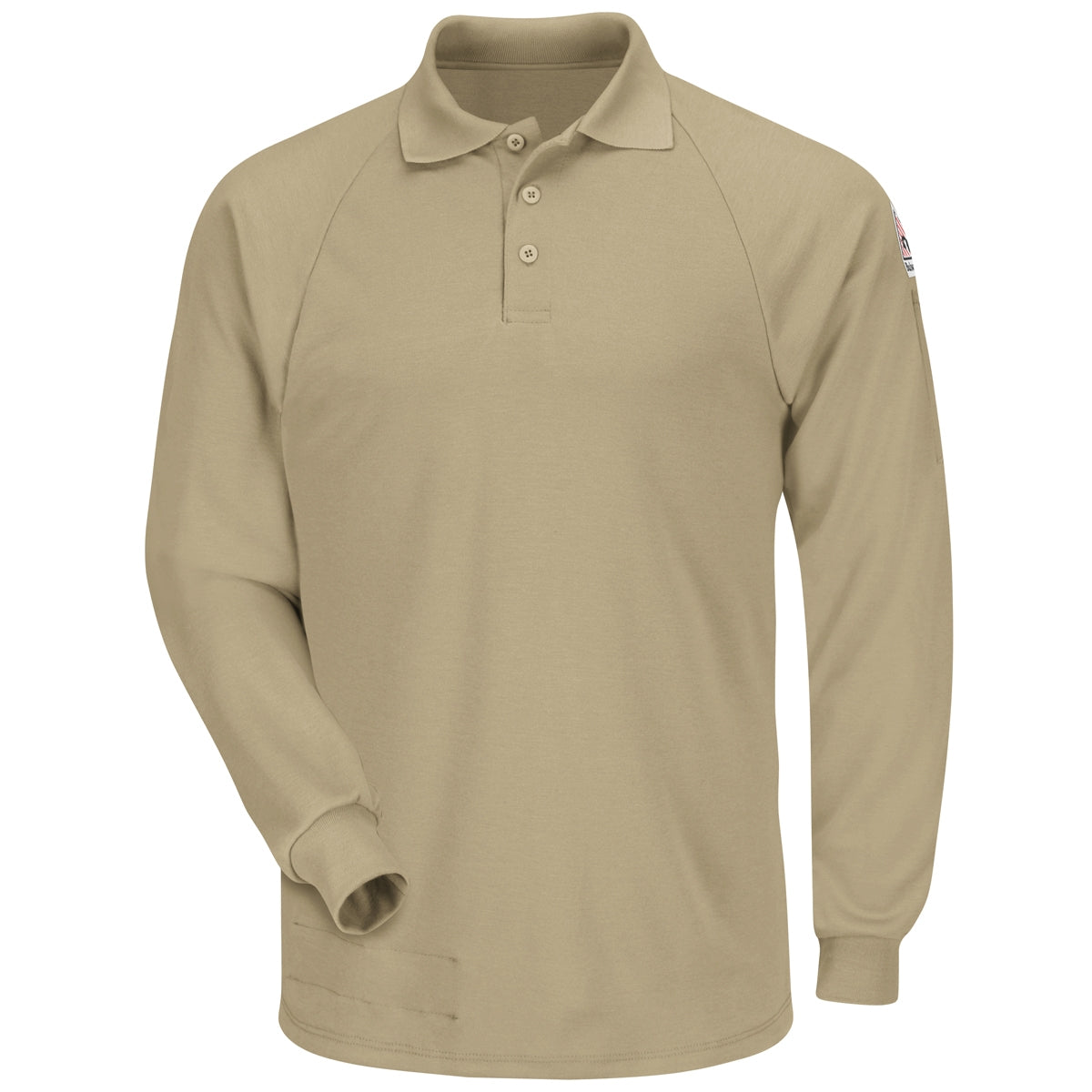 Grey Lightweight Polo - Bulwark FR - Moisture Wicking