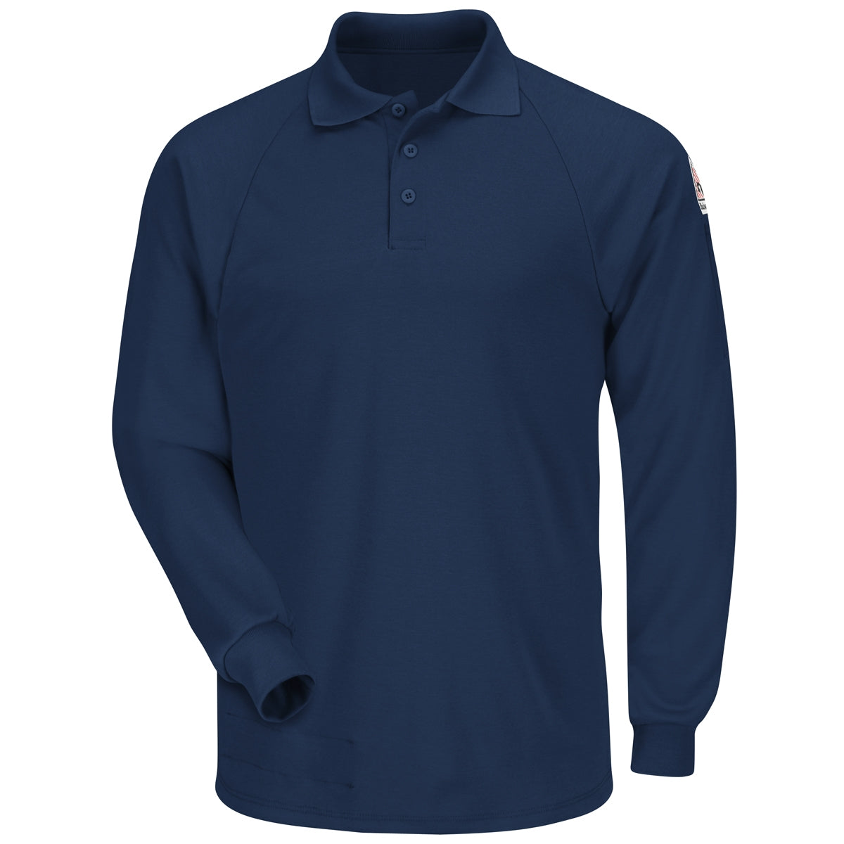 Grey Lightweight Polo - Bulwark FR - Moisture Wicking