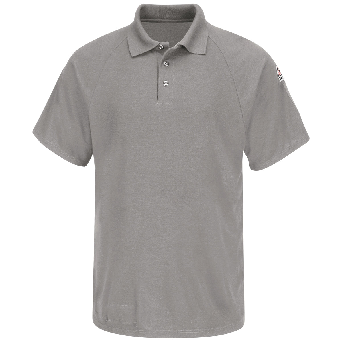 Grey Polo Shirt - Bulwark FR - Lightweight Fabric