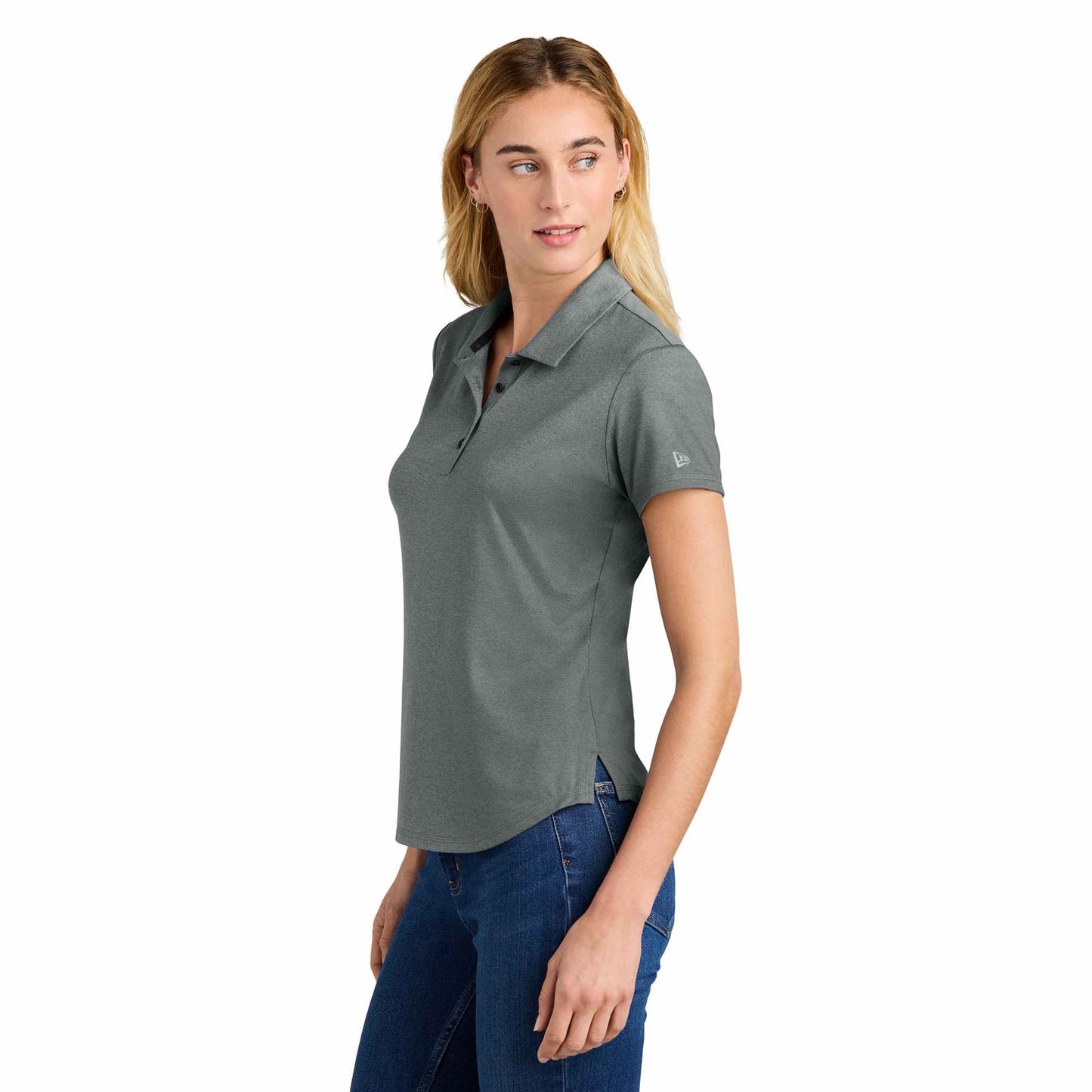 Black Polo Shirt - New Era - Soft Fabric