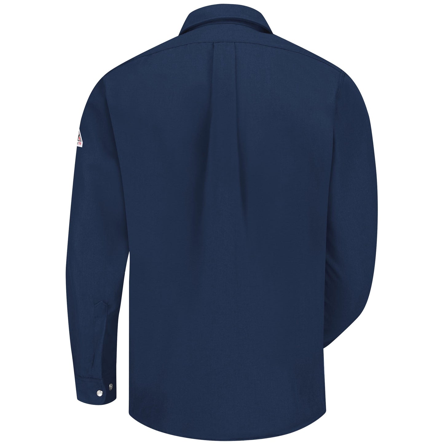 Navy Button Up Shirt - Bulwark FR - Lightweight Nomex