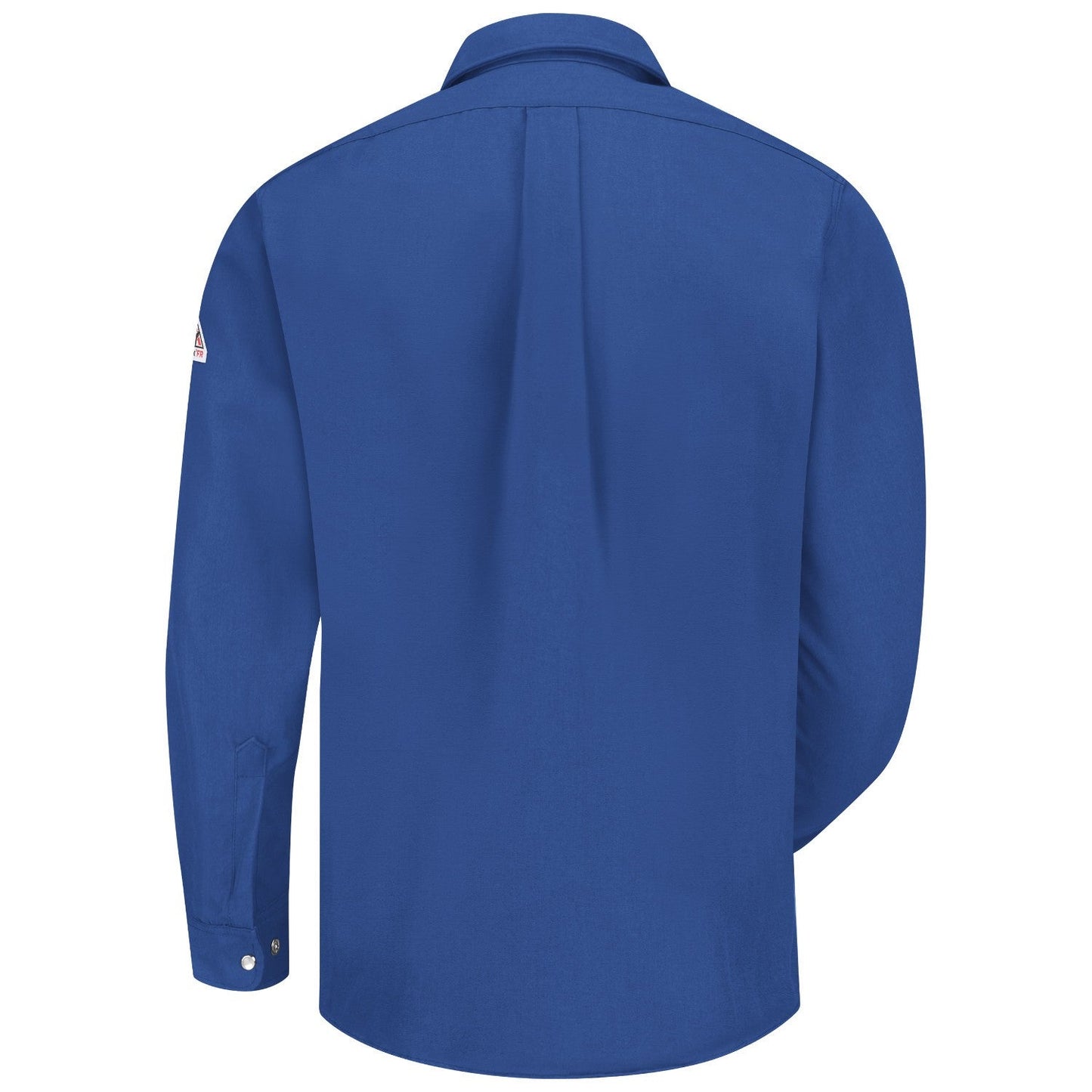 Navy Button Up Shirt - Bulwark FR - Lightweight Nomex