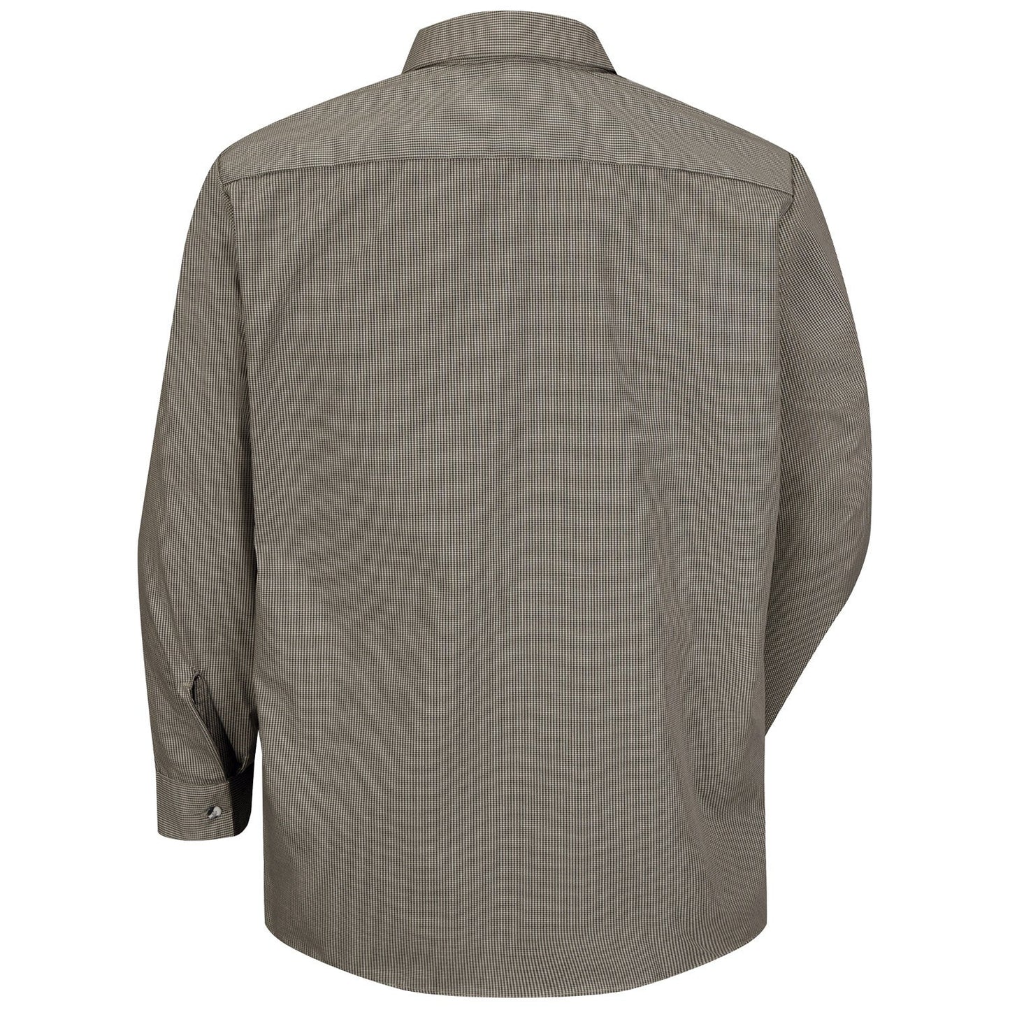 Blue Check Button Up Shirt - Red Kap - Moisture-Wicking