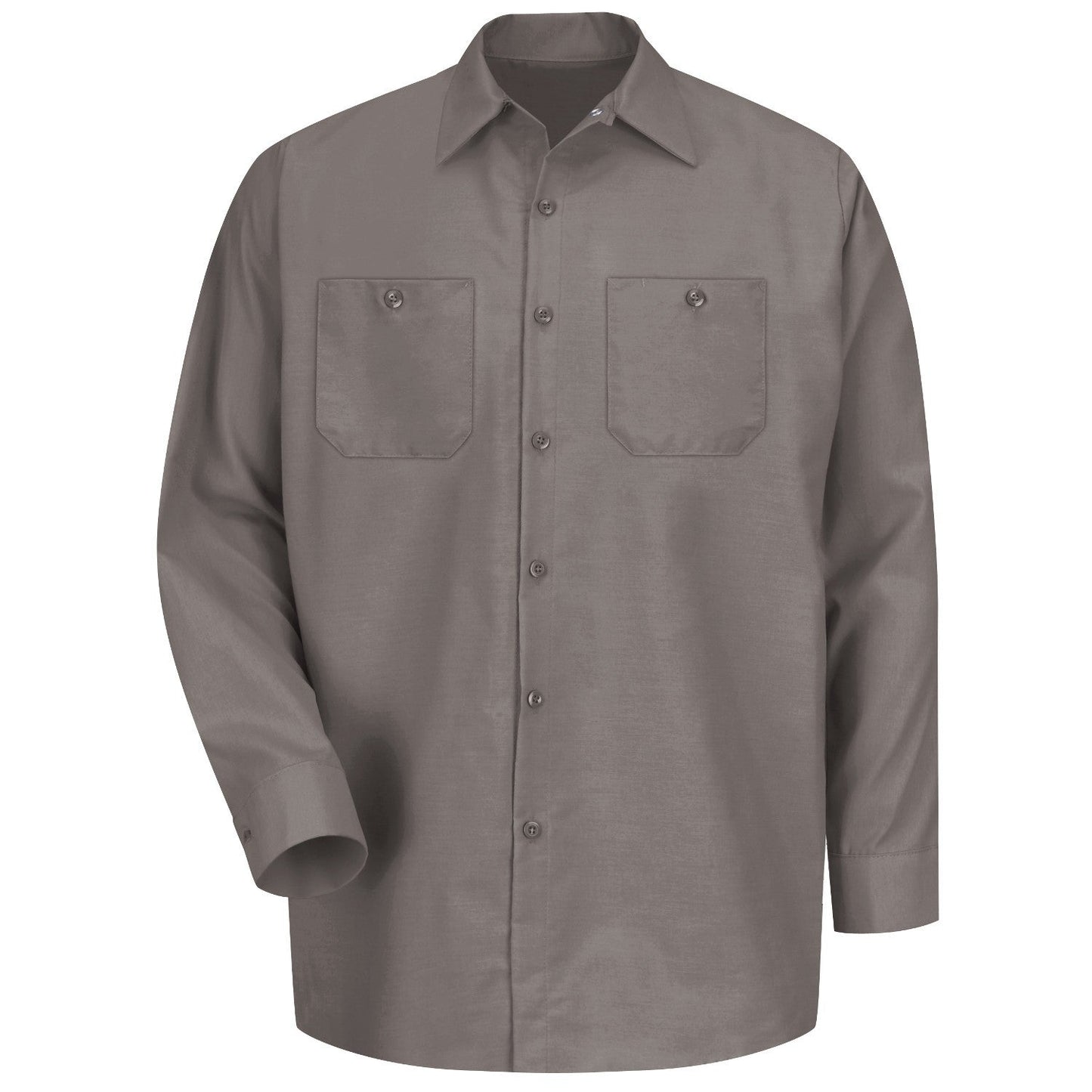 Black Button Up Shirt - Red Kap - Industrial Work Fit