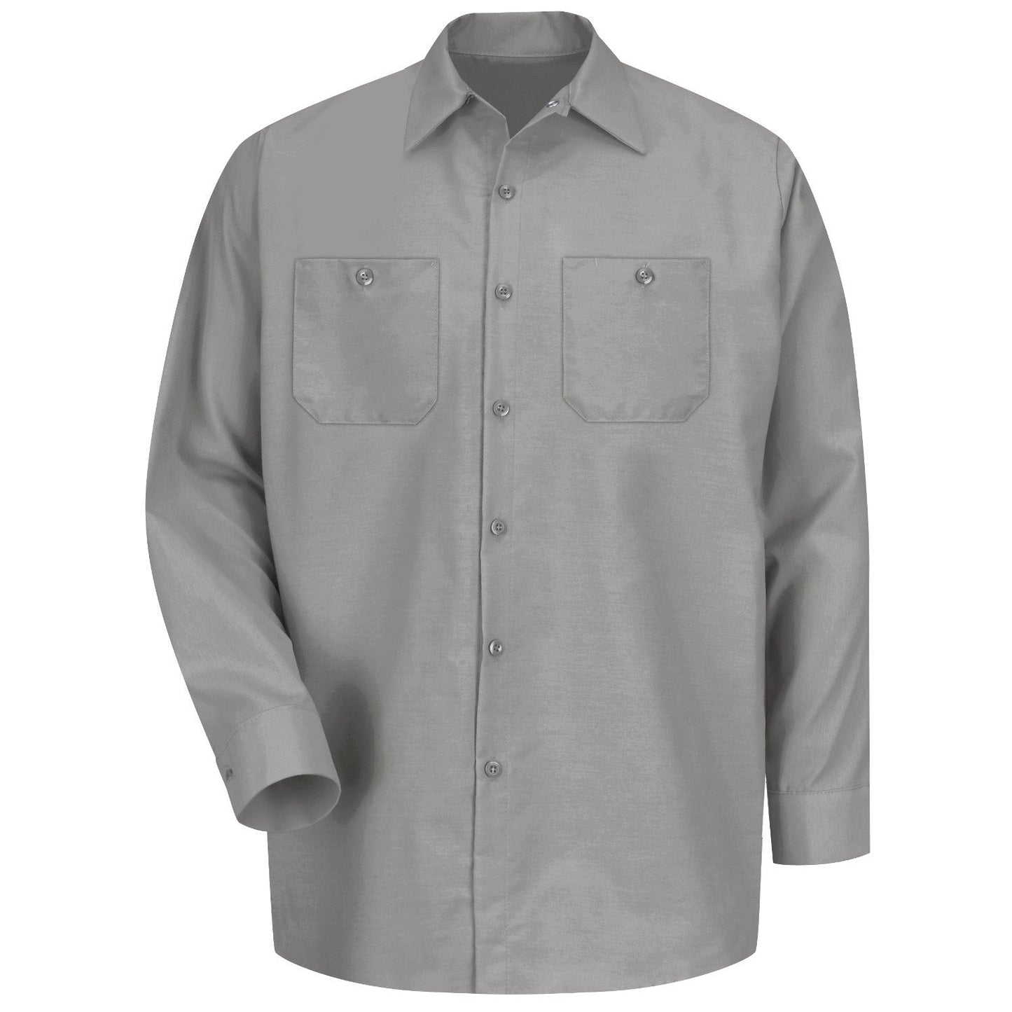 Black Button Up Shirt - Red Kap - Industrial Work Fit