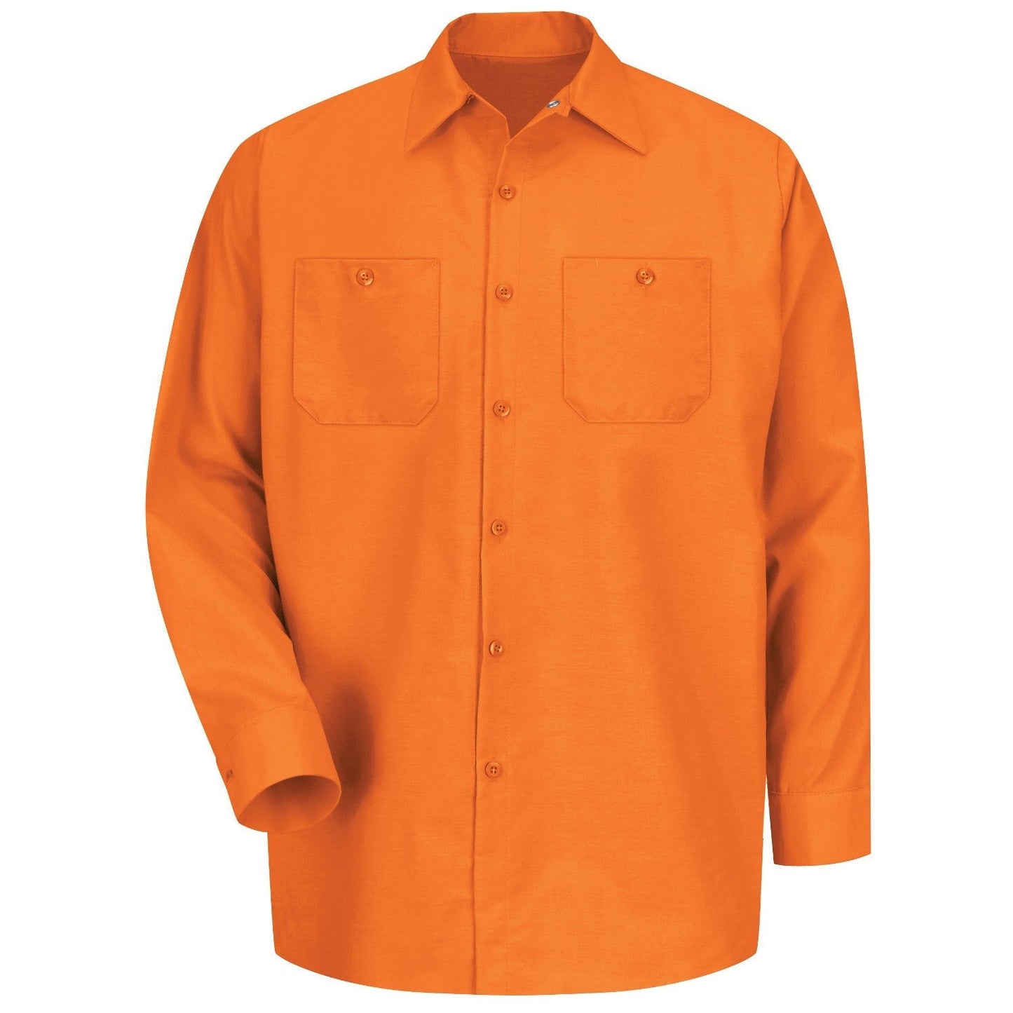 Black Button Up Shirt - Red Kap - Industrial Work Fit