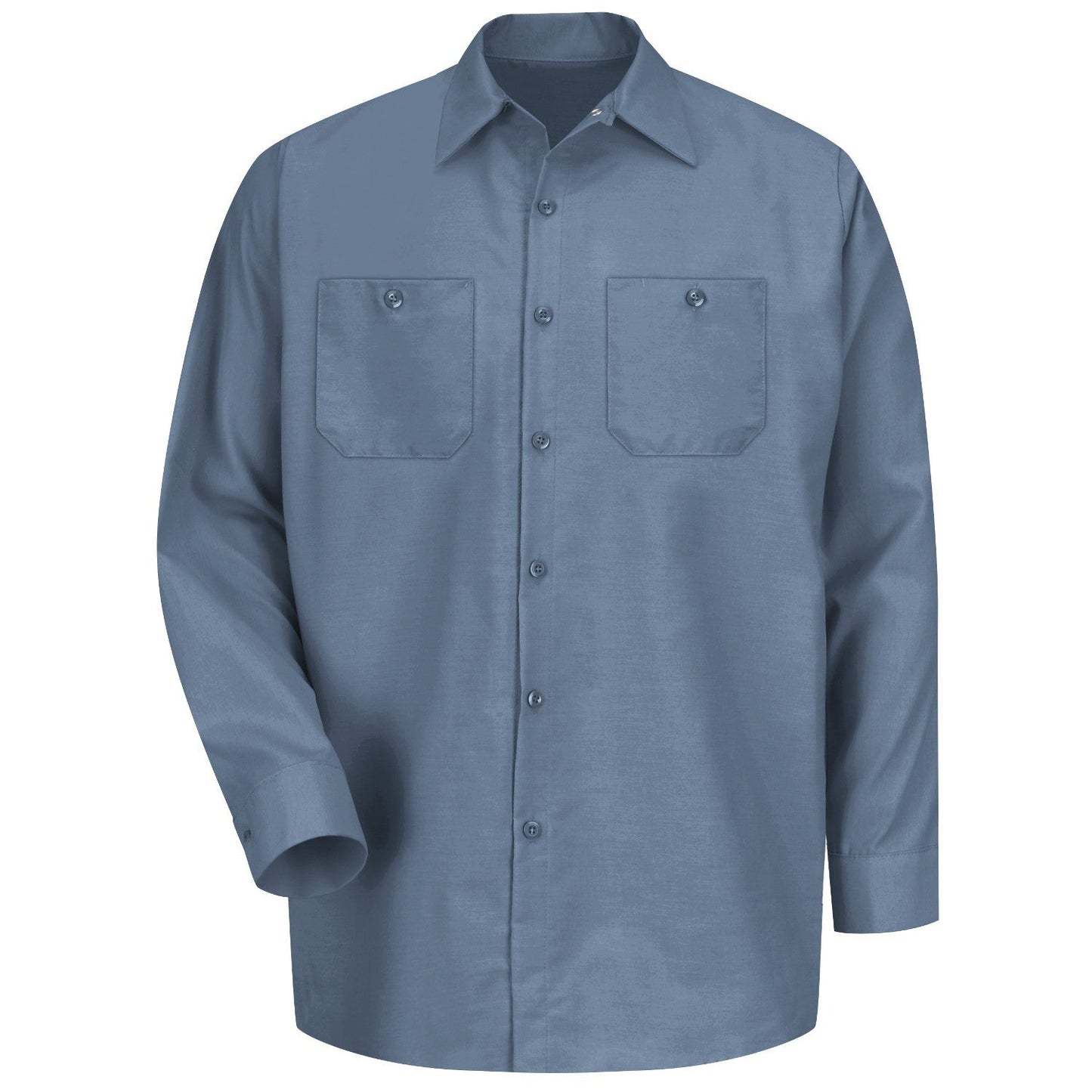 Black Button Up Shirt - Red Kap - Industrial Work Fit