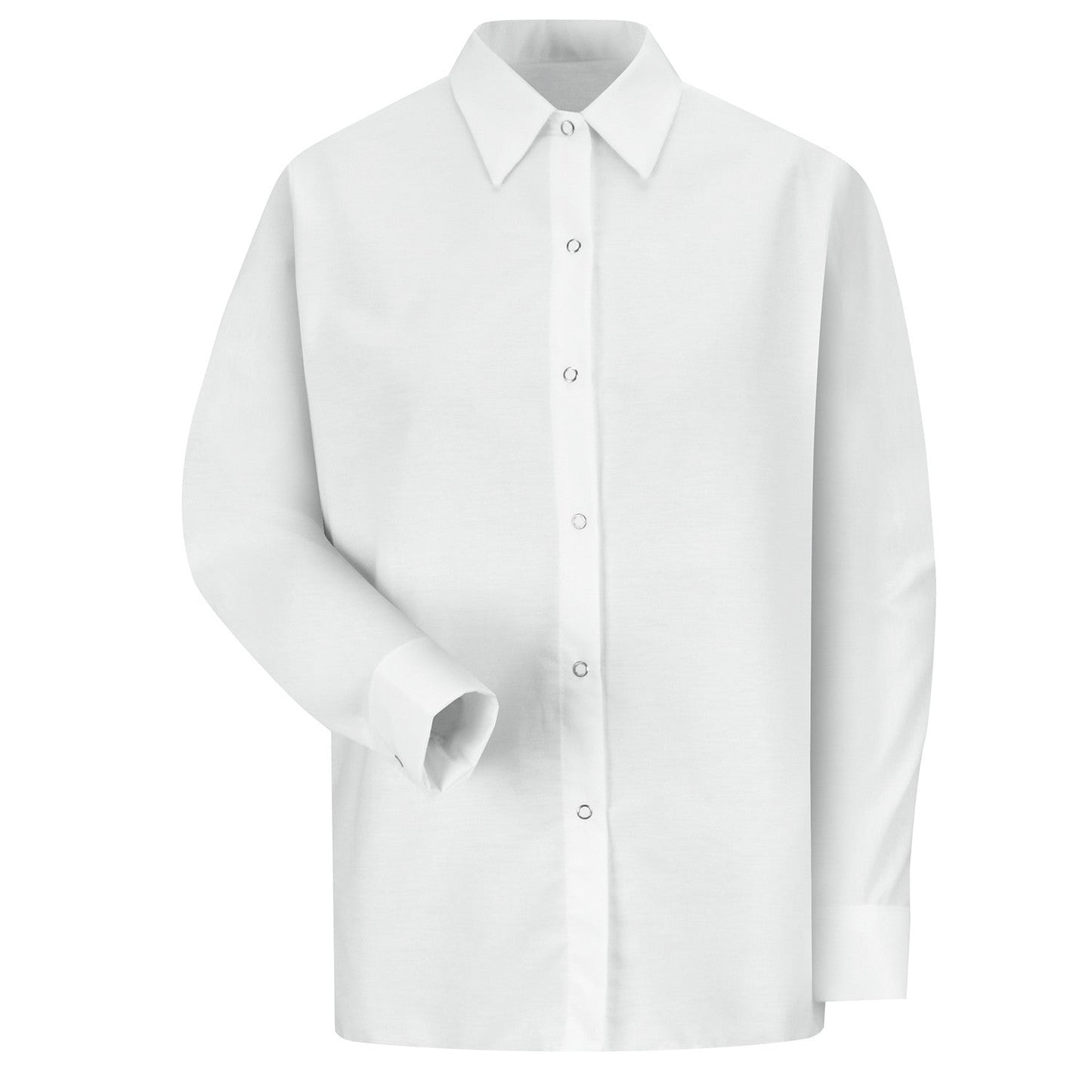 Long Sleeve Button Up Shirt - Red Kap - Pocketless Design