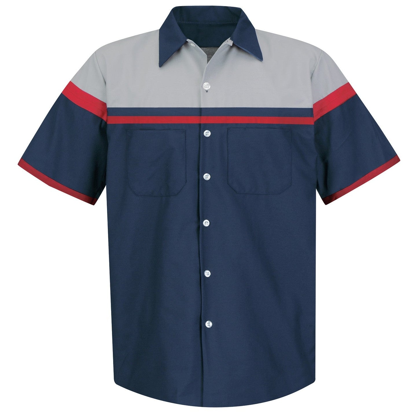 Short Sleeve Button Up Shirts - Red Kap - Performance Tech