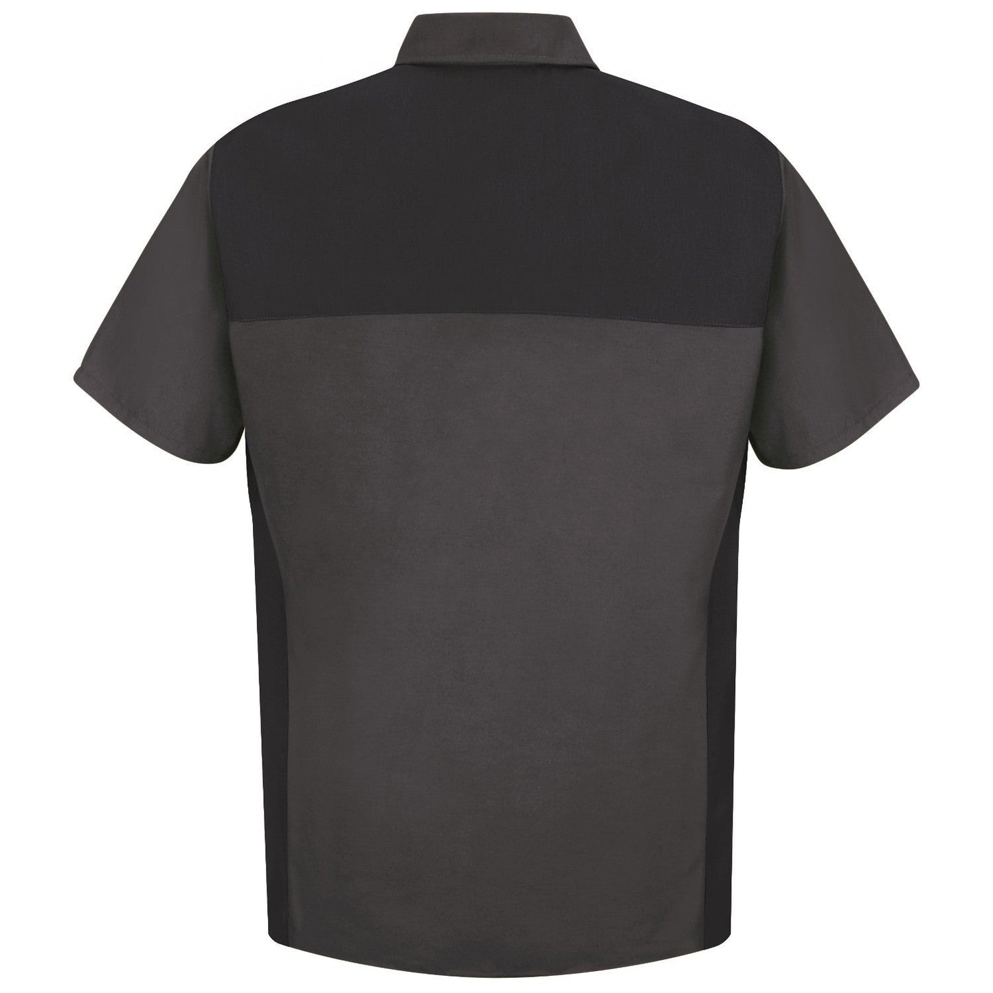 Silver/Black Button Up Shirt - Red Kap - Lightweight Fabric