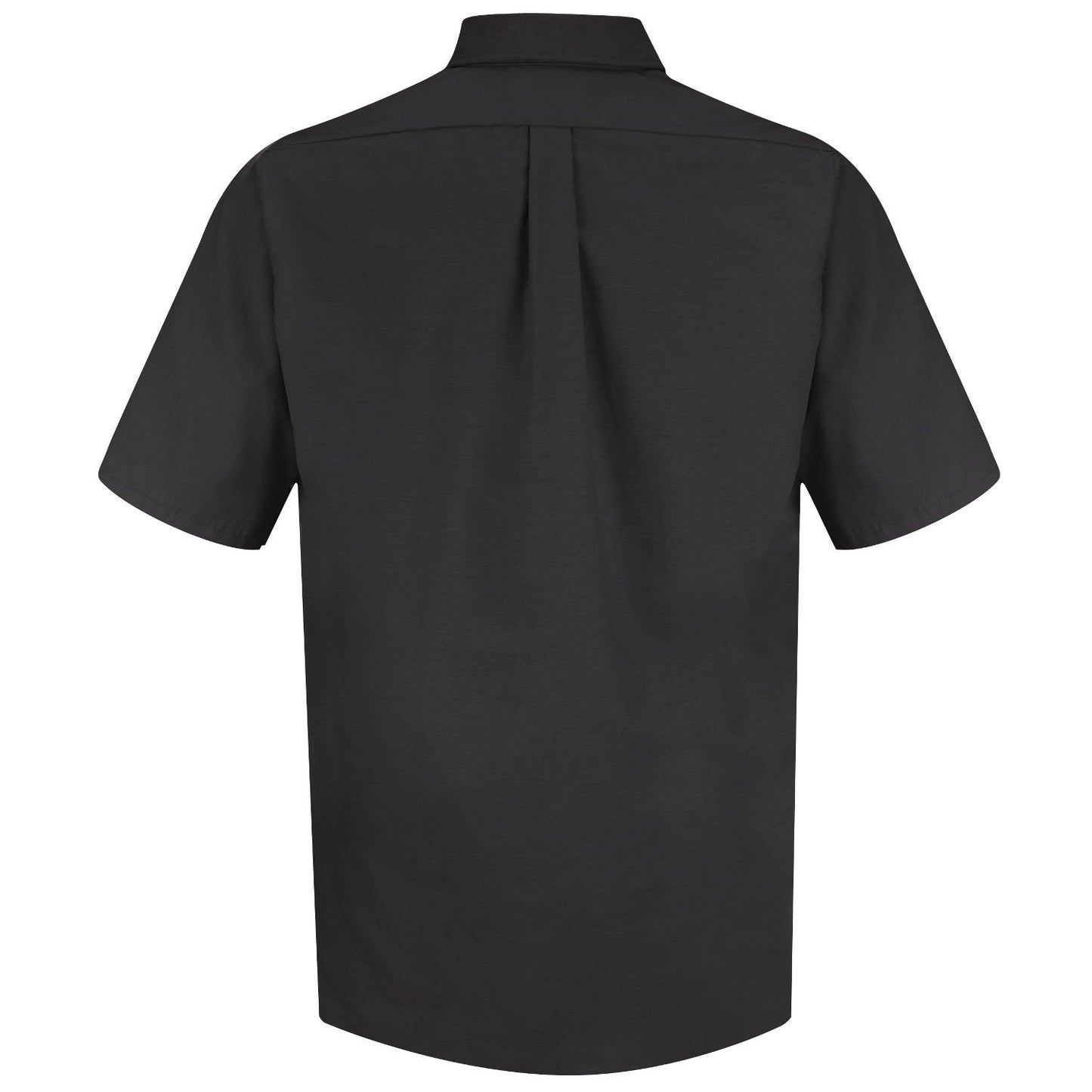 Black Button Up Shirts - Red Kap - Short Sleeve Dress