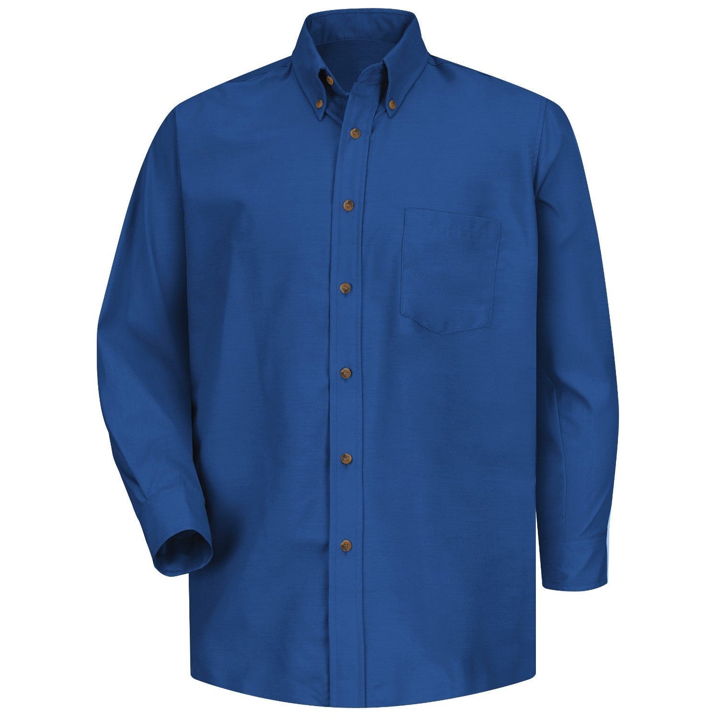 Black Button Up Shirts - Red Kap - Poplin Fabric