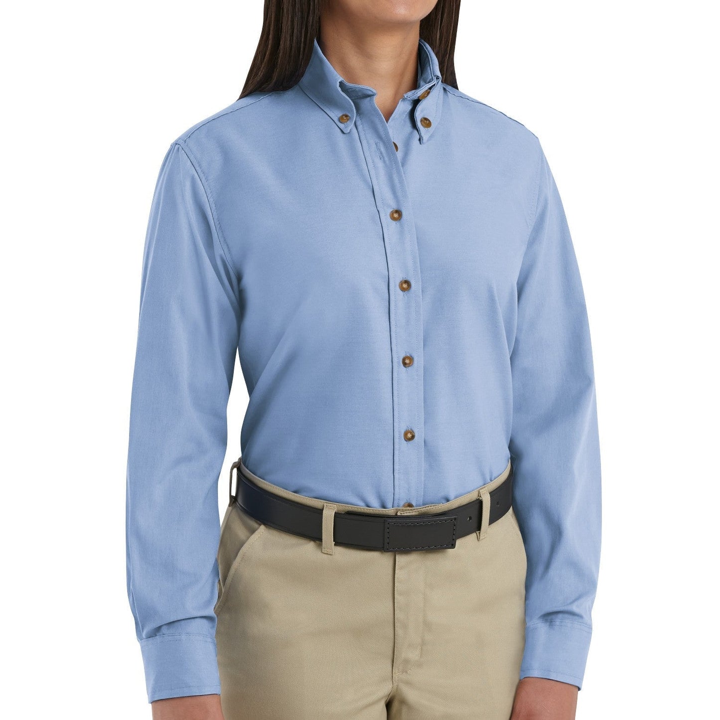Black Poplin Shirt - Red Kap - Touchtex Comfort