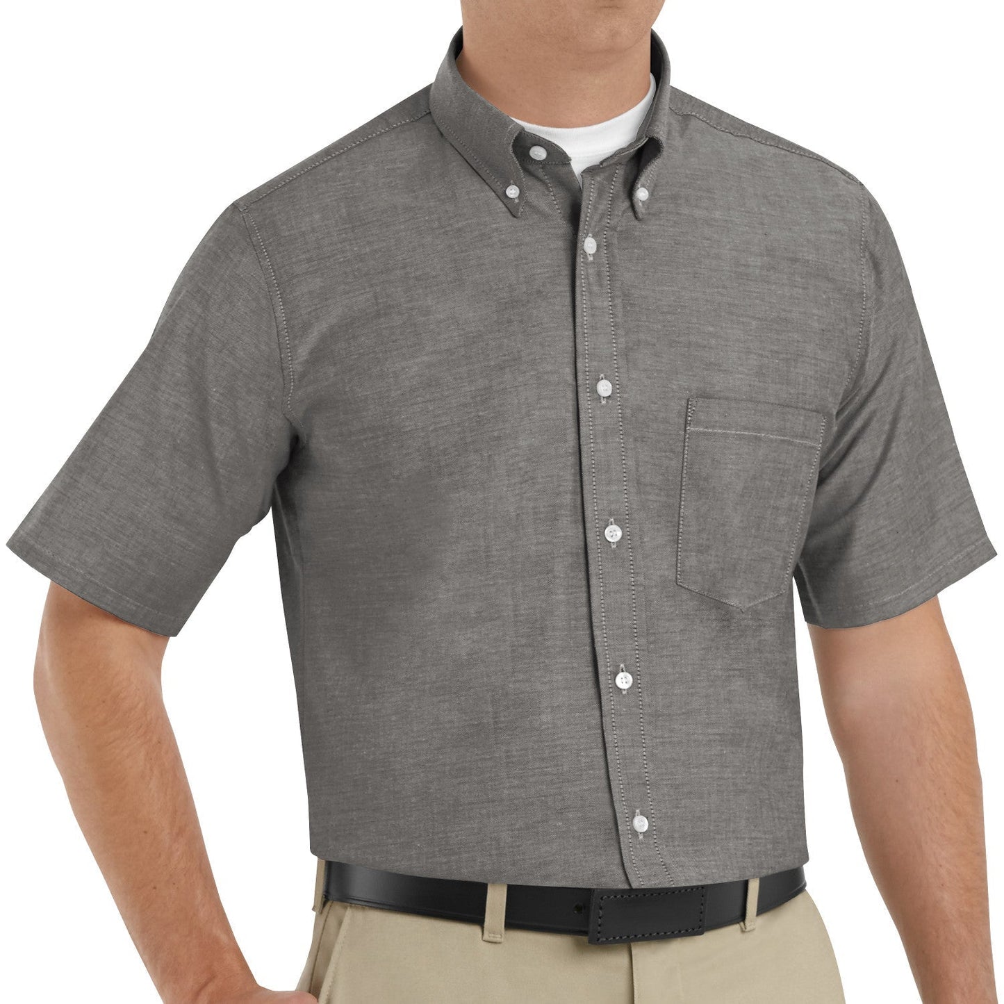 Blue/White Stripe Shirt - Red Kap - Wrinkle Resistant