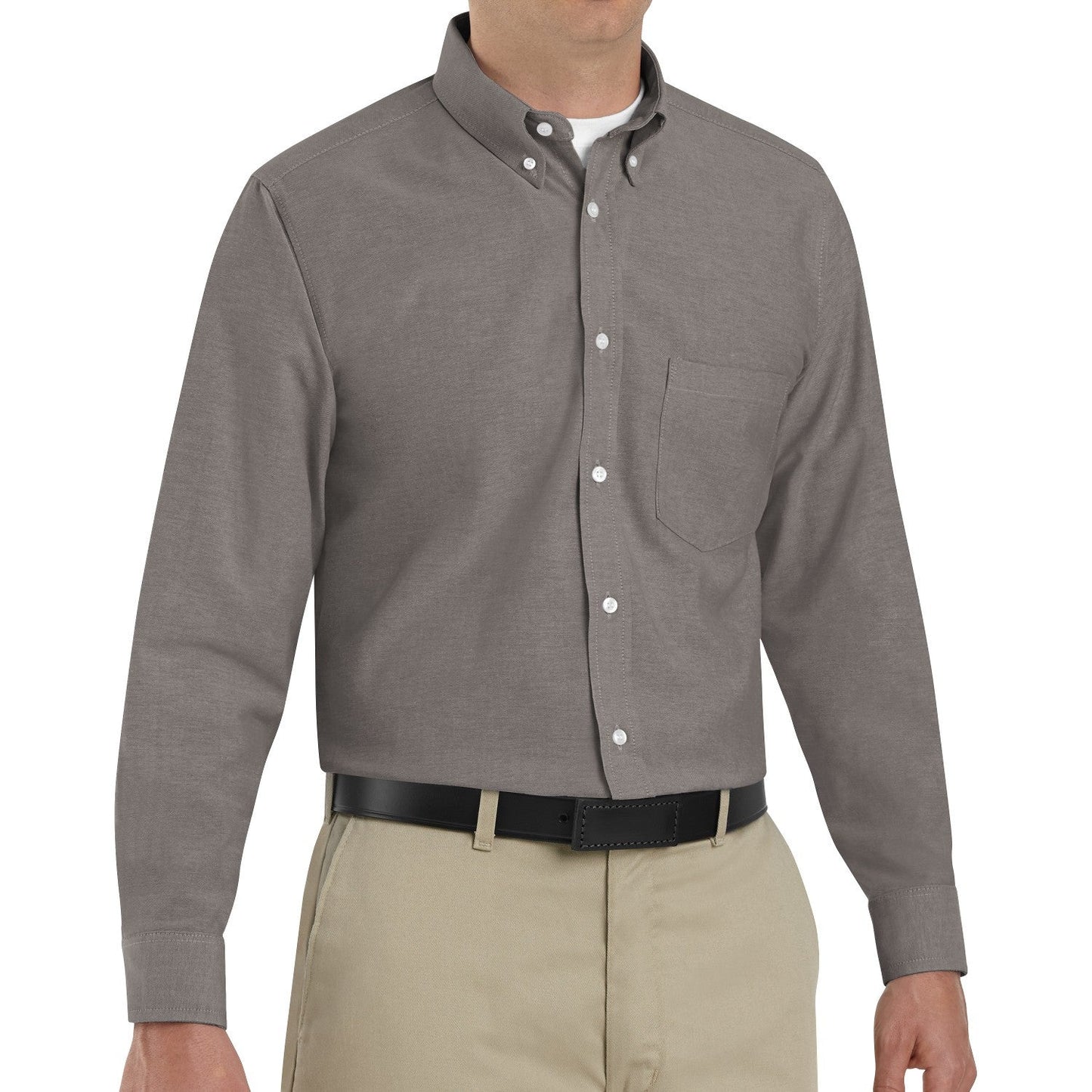 Blue/White Stripe Shirt - Red Kap - Wrinkle Resistant