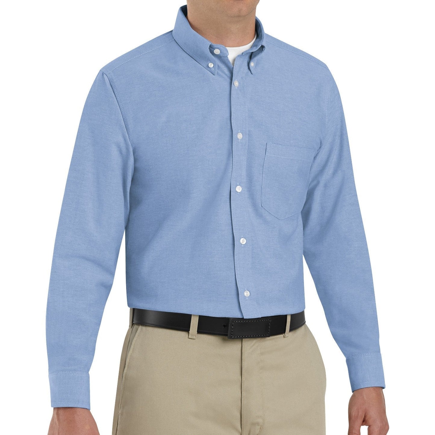 Blue/White Stripe Shirt - Red Kap - Wrinkle Resistant