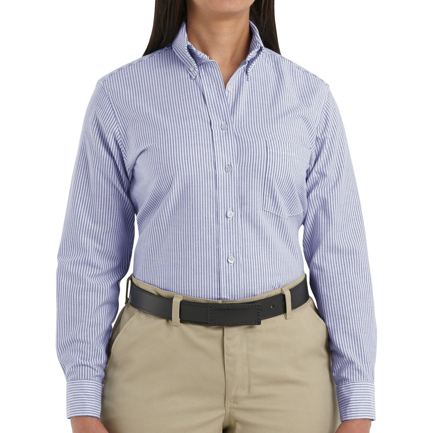 Blue/White Stripe Shirt - Red Kap - Executive Fit