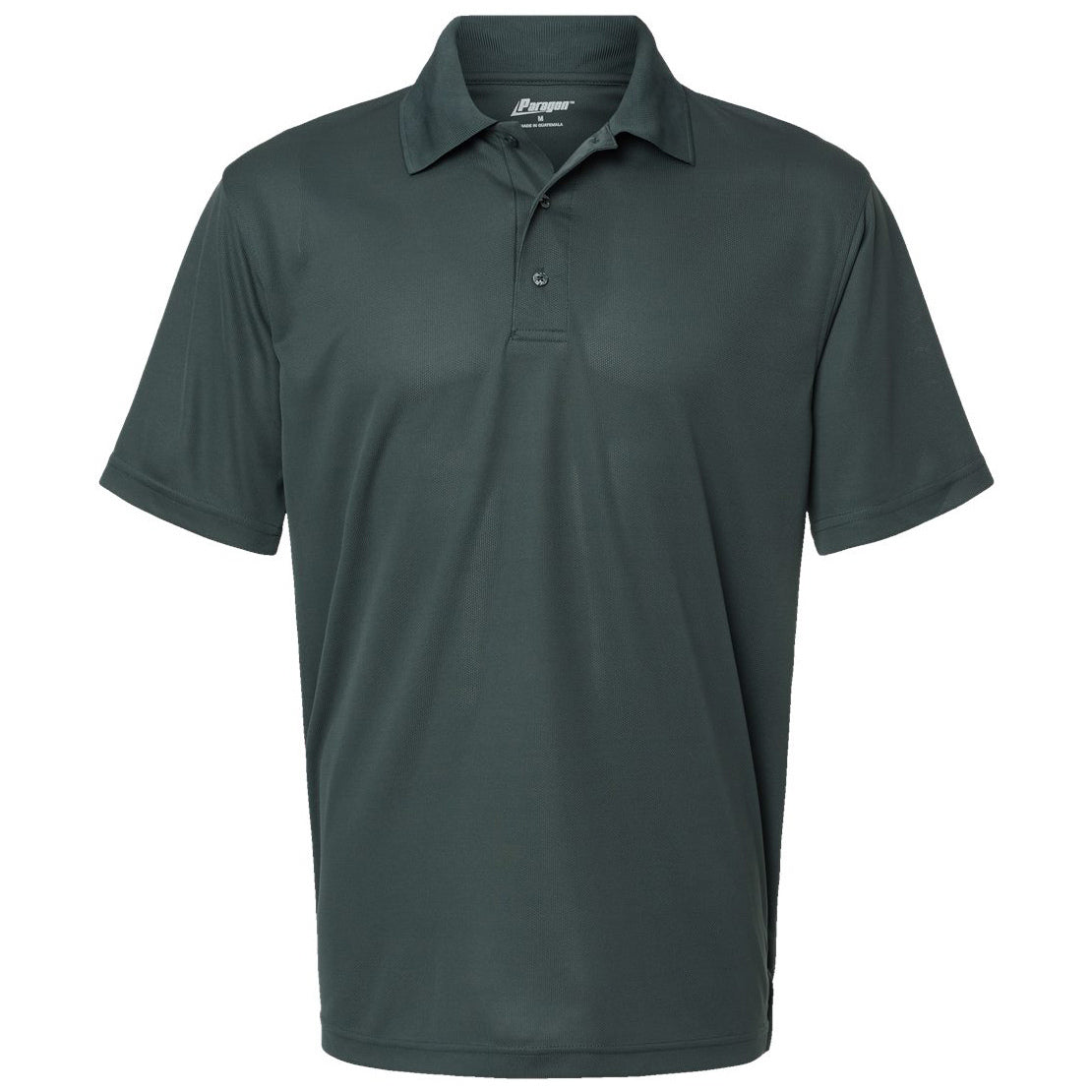 Black Performance Polo Shirt - Paragon - Mini Mesh