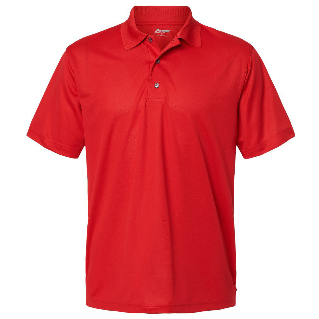 Black Performance Polo Shirt - Paragon - Mini Mesh