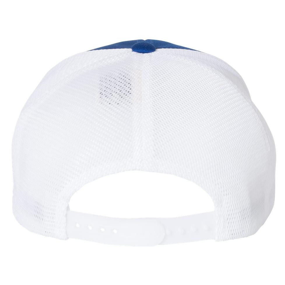 White Ball Caps - FlexFit - Stylish Mesh-Back