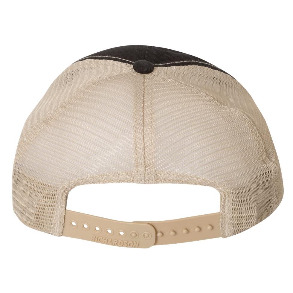 Black/White Ball Caps - Richardson - Garment-Washed Style