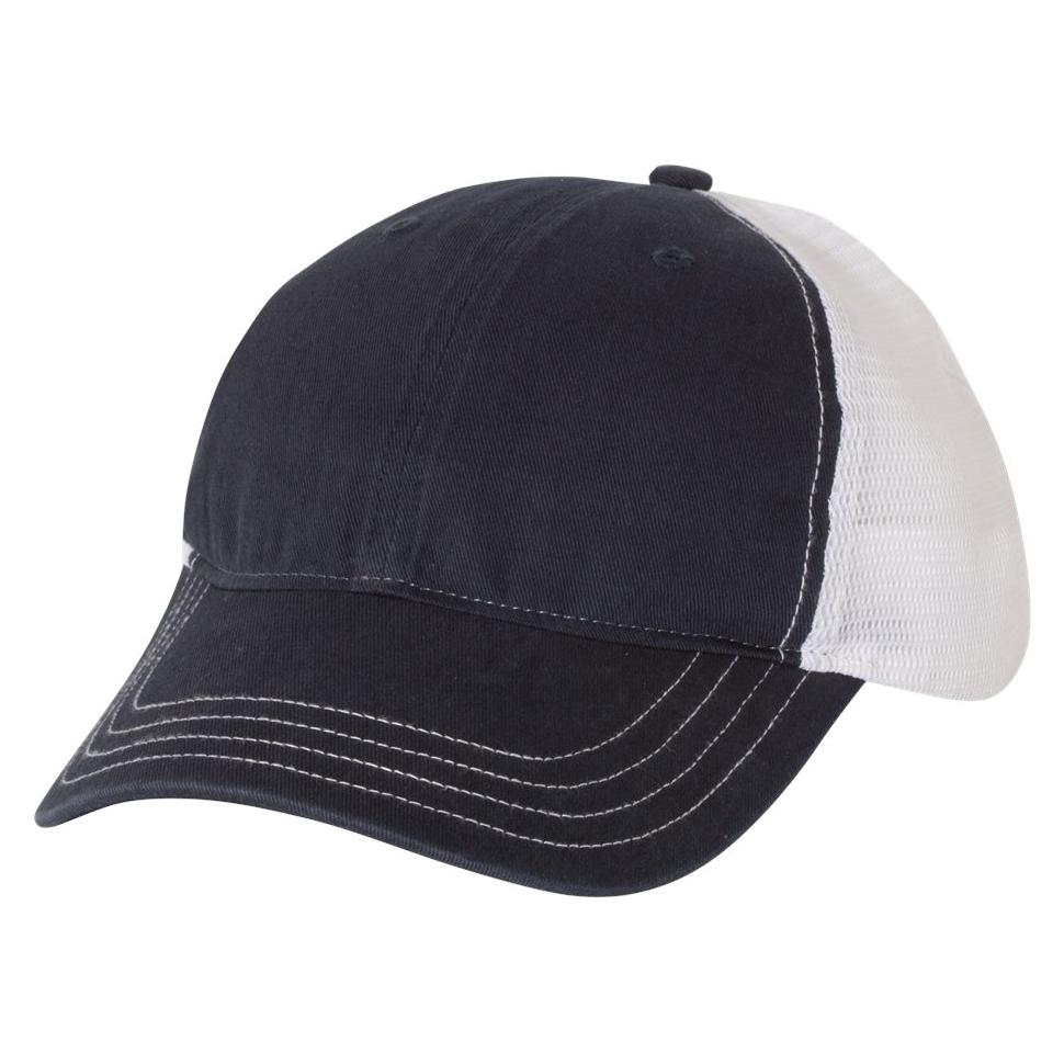 Black/White Ball Caps - Richardson - Garment-Washed Style
