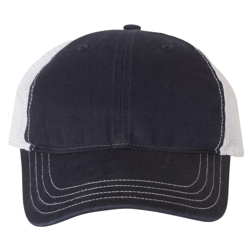 Black/White Ball Caps - Richardson - Garment-Washed Style
