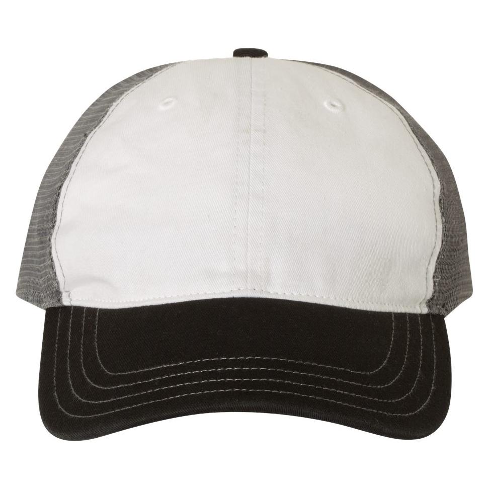 Black/White Ball Caps - Richardson - Garment-Washed Style