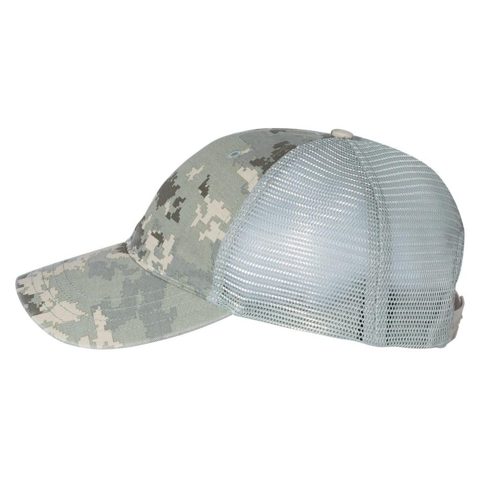 Army Camo Ball Cap - Richardson - Polyester Mesh