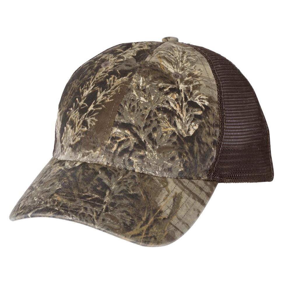 Army Camo Ball Cap - Richardson - Polyester Mesh