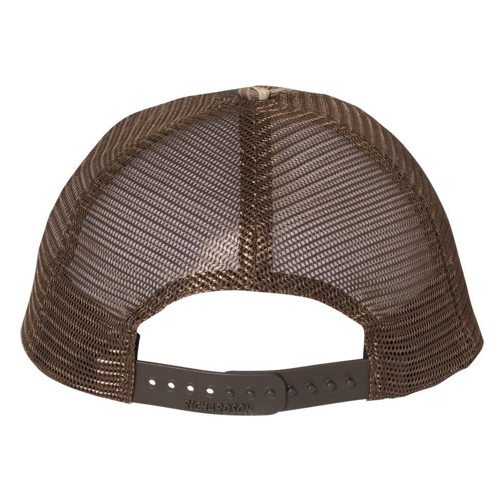 Army Camo Ball Cap - Richardson - Polyester Mesh