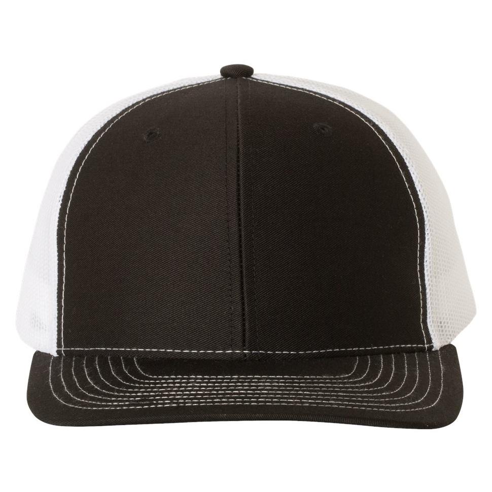 Black/White Ball Caps - Richardson - Stylish Cotton Blend
