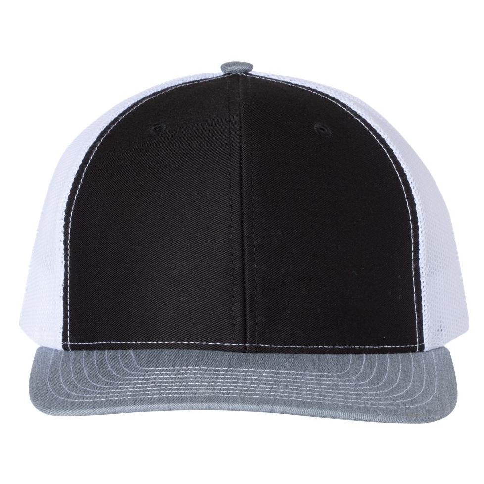 Black/White Ball Caps - Richardson - Stylish Cotton Blend