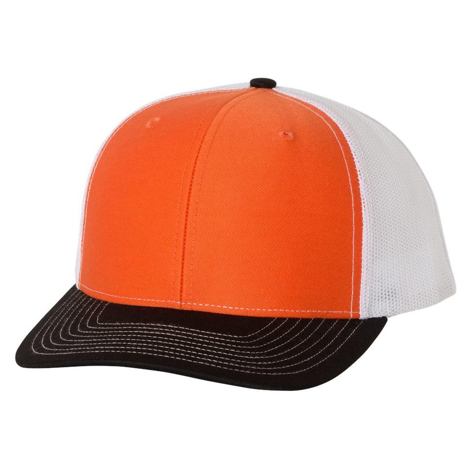Black/White Ball Caps - Richardson - Stylish Cotton Blend