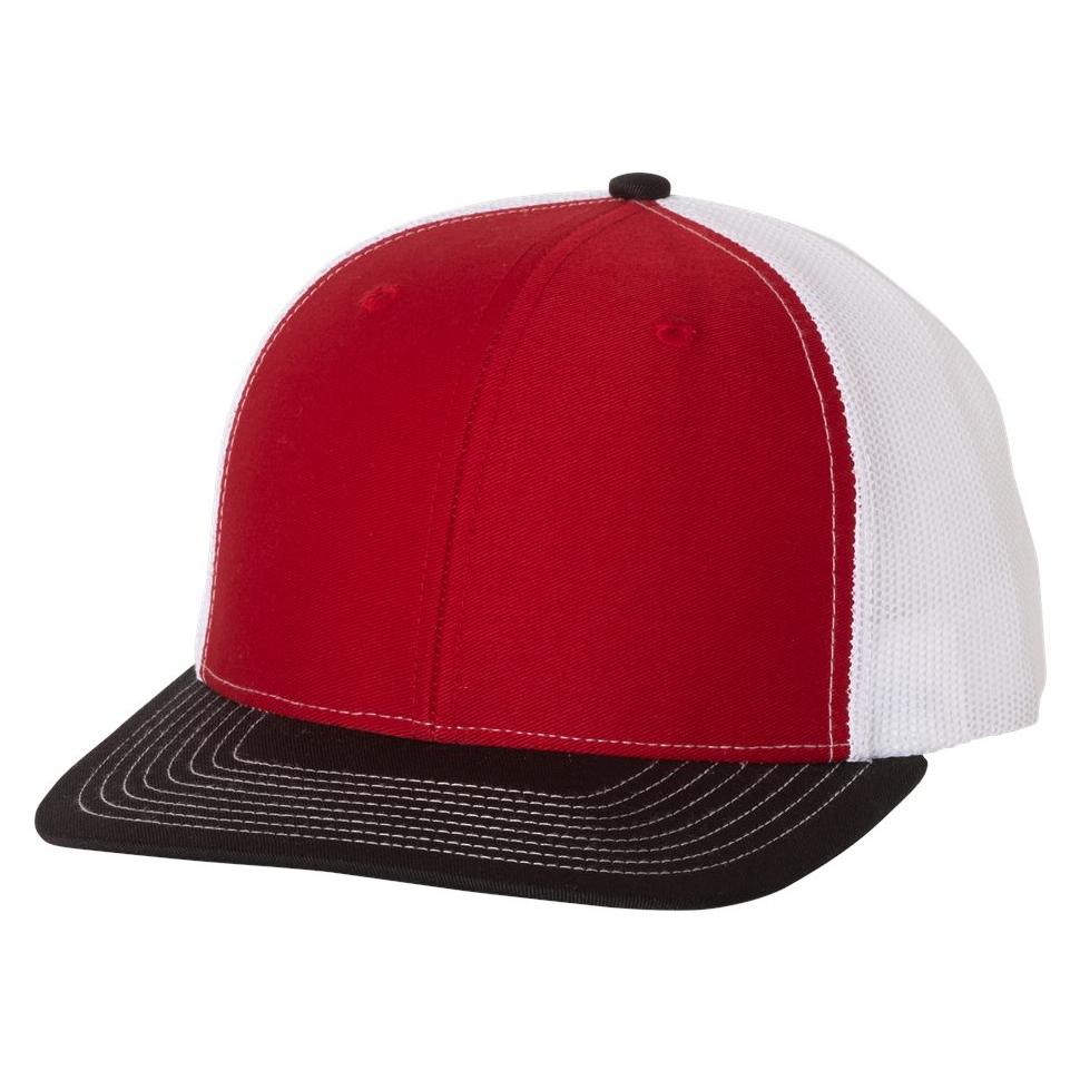 Black/White Ball Caps - Richardson - Stylish Cotton Blend