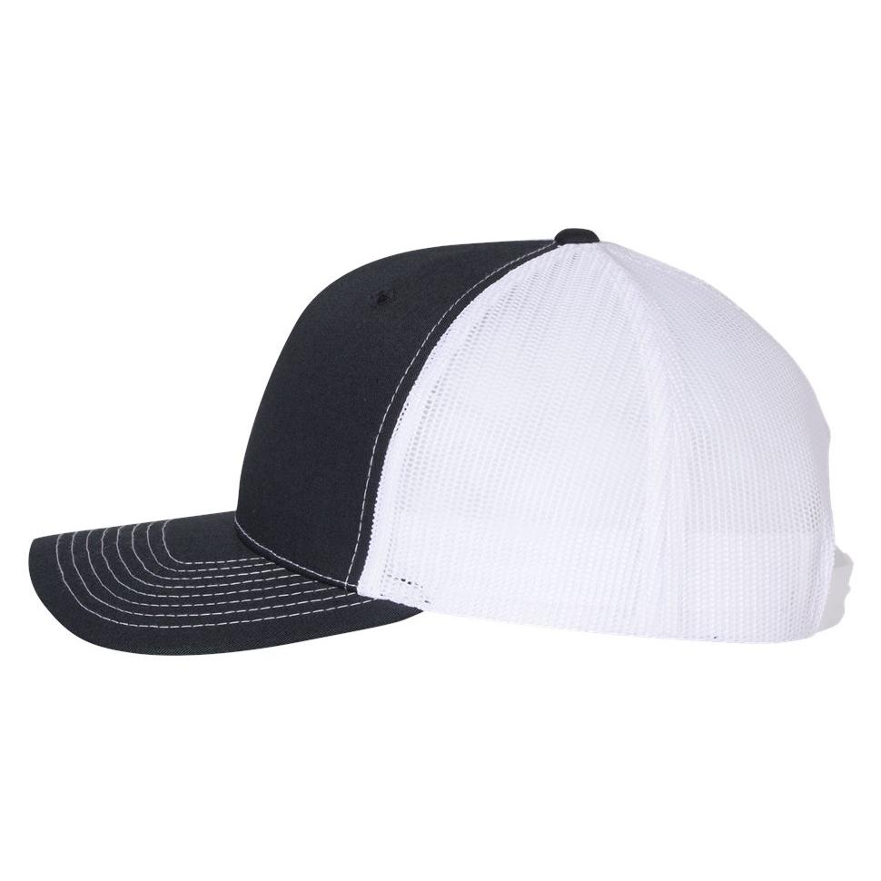 Black/White Ball Caps - Richardson - Adjustable Snapback