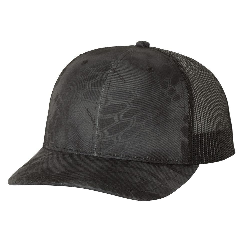 Realtree Original Black Ball Caps - Richardson - Adjustable Fit