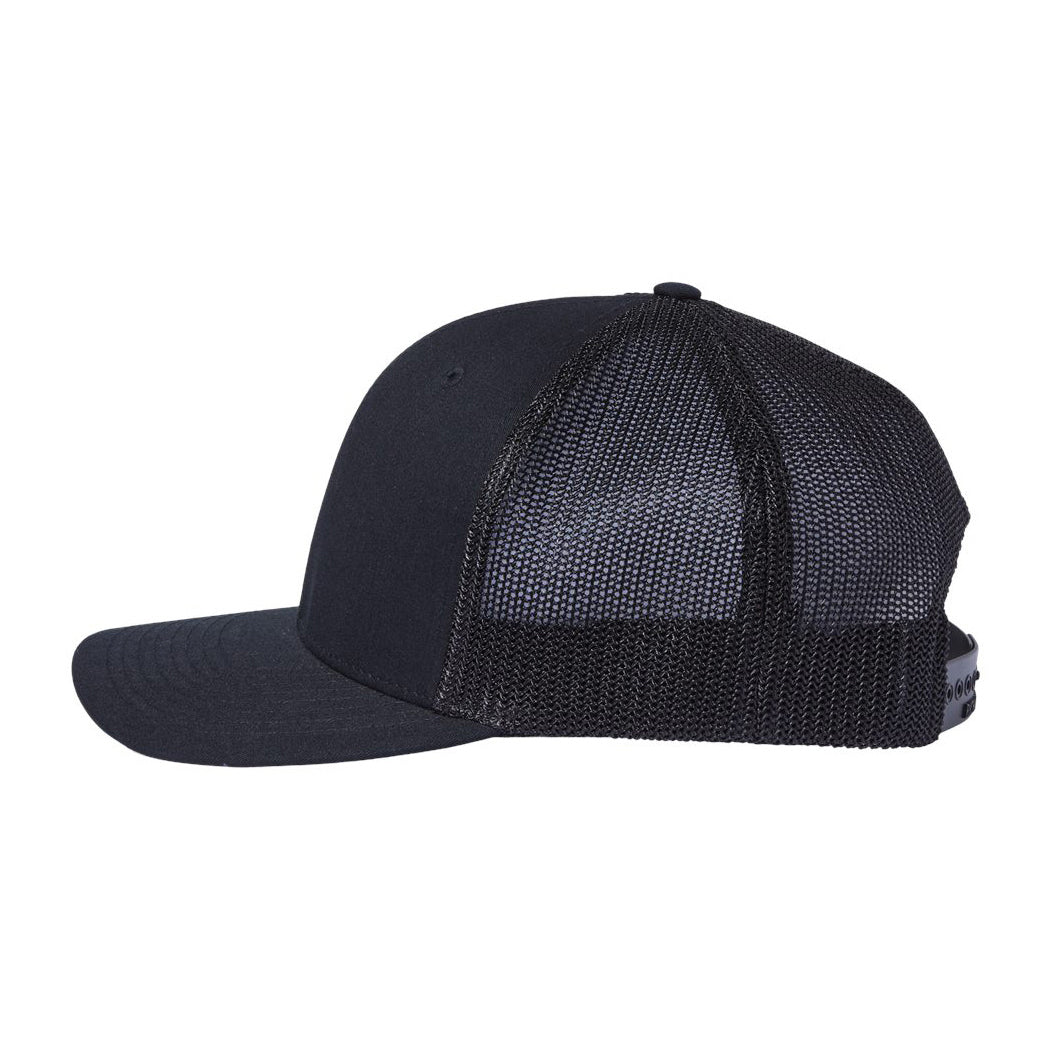Black/White Ball Cap - Richardson - Adjustable Style